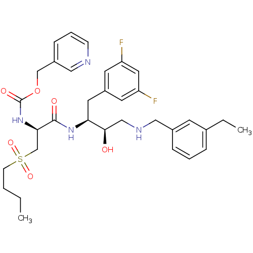 Chemical structure of BindingDB Monomer ID 50196756