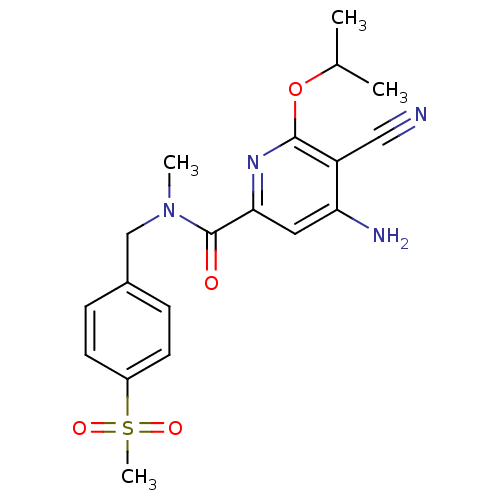 Chemical structure of BindingDB Monomer ID 50196995