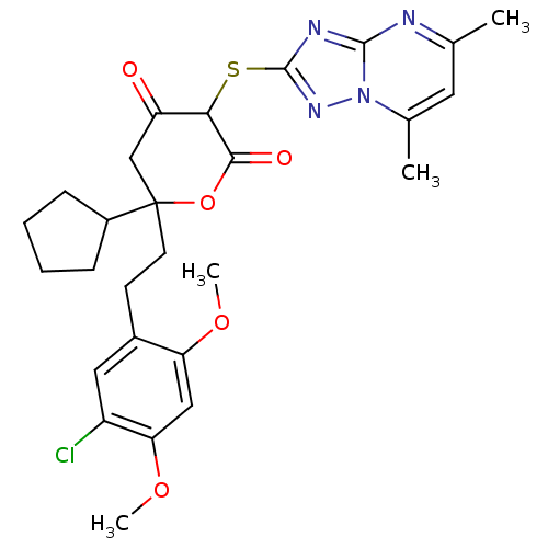 Chemical structure of BindingDB Monomer ID 50197038