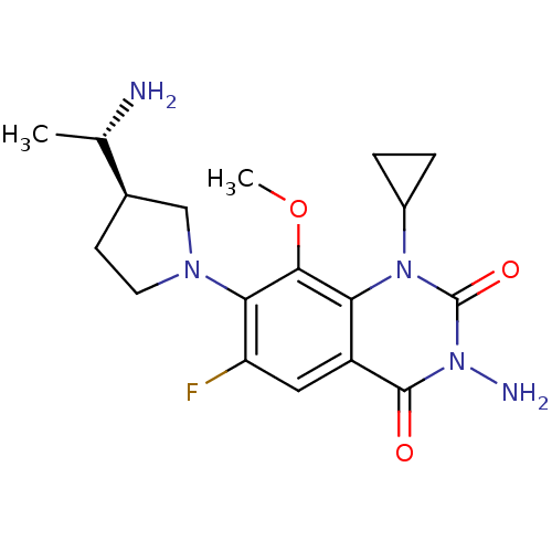 Chemical structure of BindingDB Monomer ID 50197074