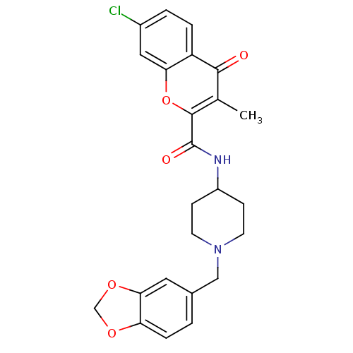 Chemical structure of BindingDB Monomer ID 50197143