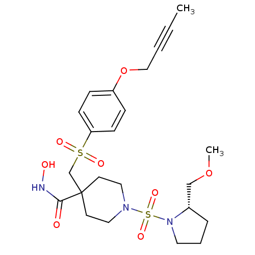 Chemical structure of BindingDB Monomer ID 50197208