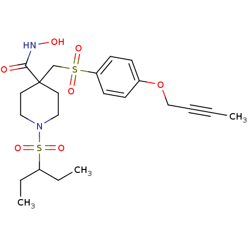 Chemical structure of BindingDB Monomer ID 50197219