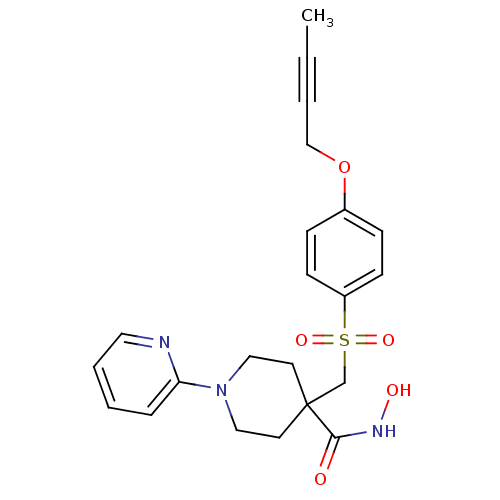 Chemical structure of BindingDB Monomer ID 50197222