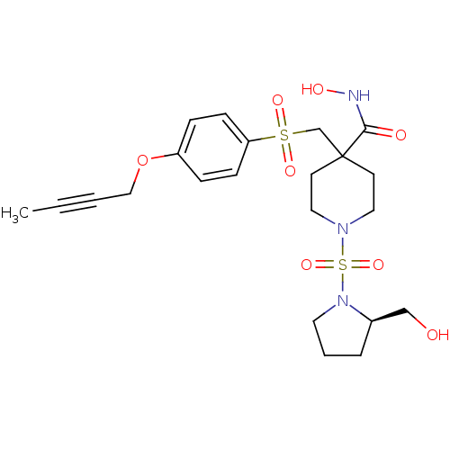 Chemical structure of BindingDB Monomer ID 50197224