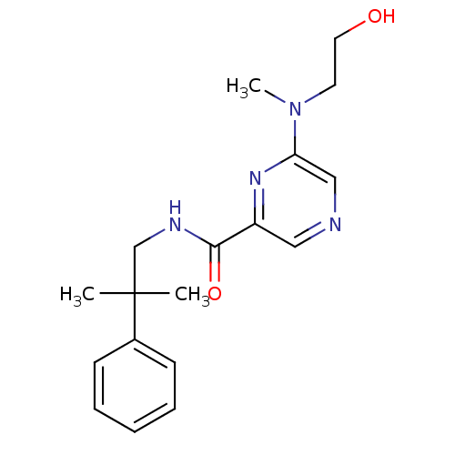 Chemical structure of BindingDB Monomer ID 50197267