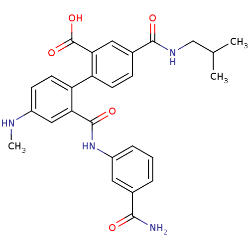 Chemical structure of BindingDB Monomer ID 50197326
