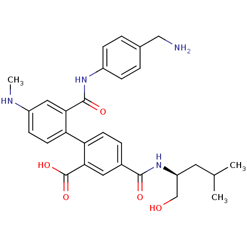 Chemical structure of BindingDB Monomer ID 50197340