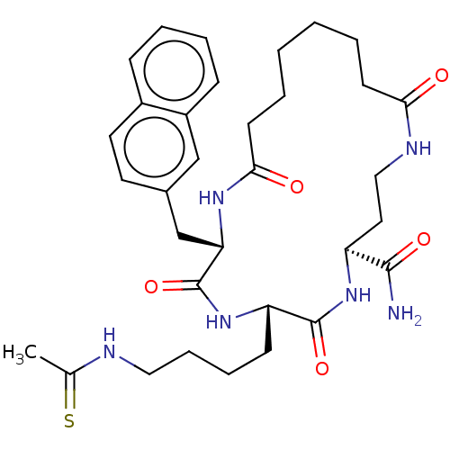 Chemical structure of BindingDB Monomer ID 50197390