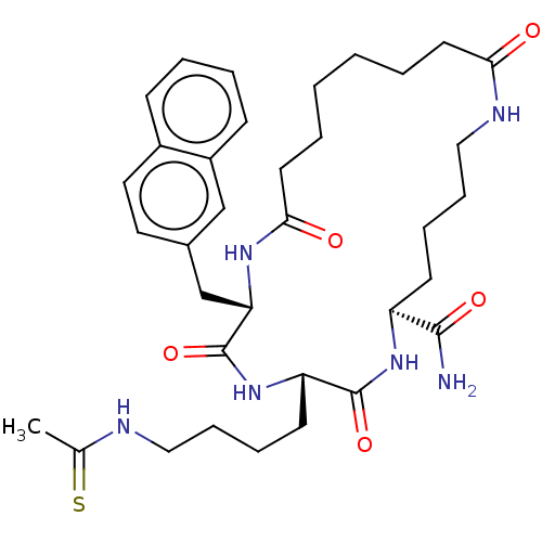 Chemical structure of BindingDB Monomer ID 50197392