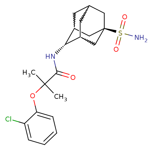 Chemical structure of BindingDB Monomer ID 50197399