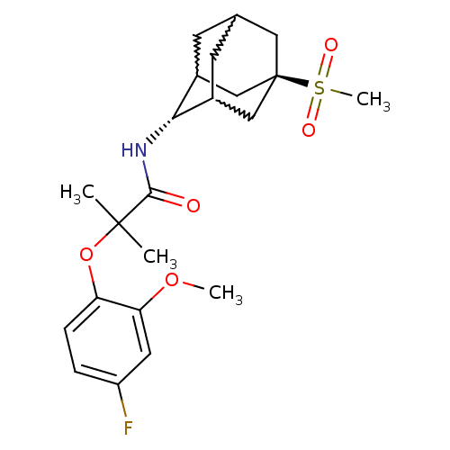 Chemical structure of BindingDB Monomer ID 50197400