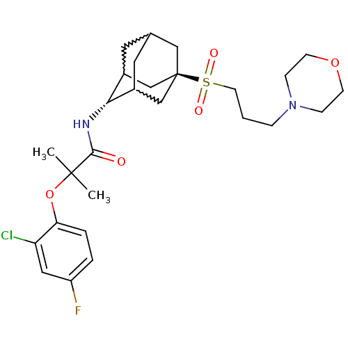 Chemical structure of BindingDB Monomer ID 50197407