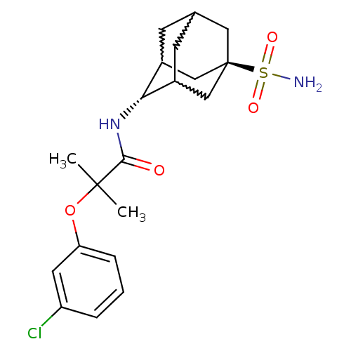 Chemical structure of BindingDB Monomer ID 50197408
