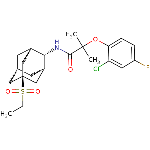 Chemical structure of BindingDB Monomer ID 50197409