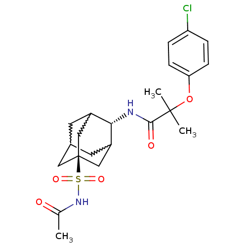 Chemical structure of BindingDB Monomer ID 50197415