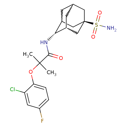 Chemical structure of BindingDB Monomer ID 50197416