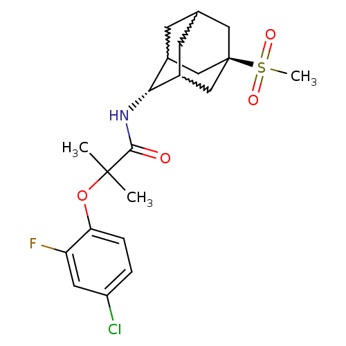 Chemical structure of BindingDB Monomer ID 50197417