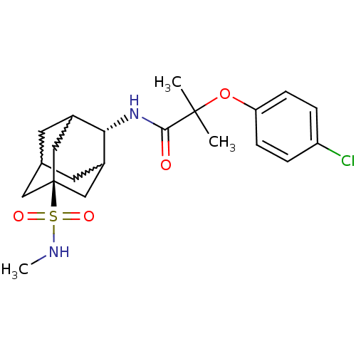 Chemical structure of BindingDB Monomer ID 50197419