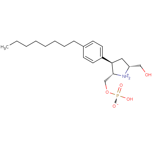 Chemical structure of BindingDB Monomer ID 50197421
