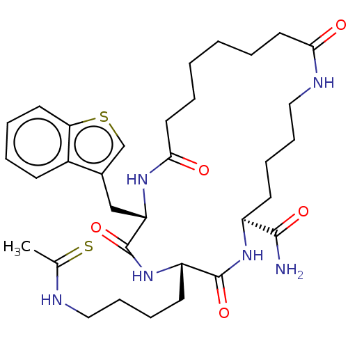 Chemical structure of BindingDB Monomer ID 50197423