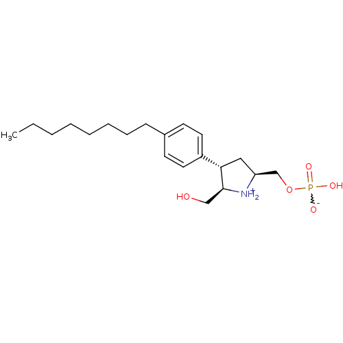 Chemical structure of BindingDB Monomer ID 50197424
