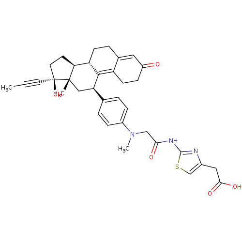 Chemical structure of BindingDB Monomer ID 50197430