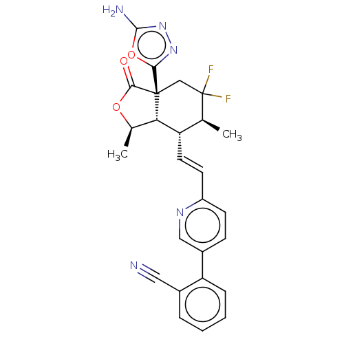 Chemical structure of BindingDB Monomer ID 50197581