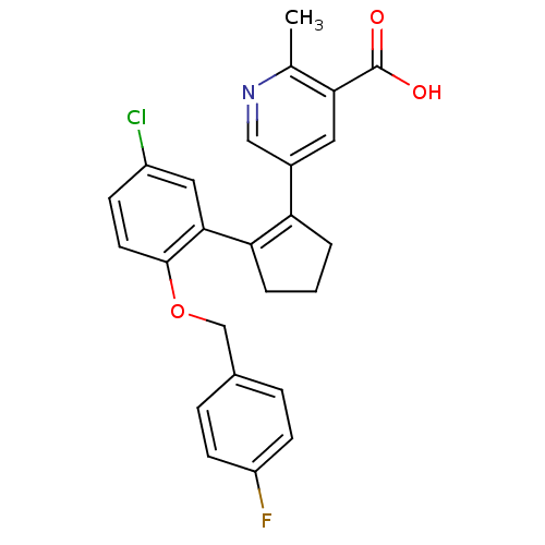 Chemical structure of BindingDB Monomer ID 50197897