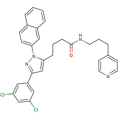 Chemical structure of BindingDB Monomer ID 50197977