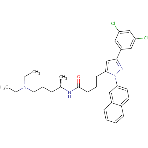 Chemical structure of BindingDB Monomer ID 50197980