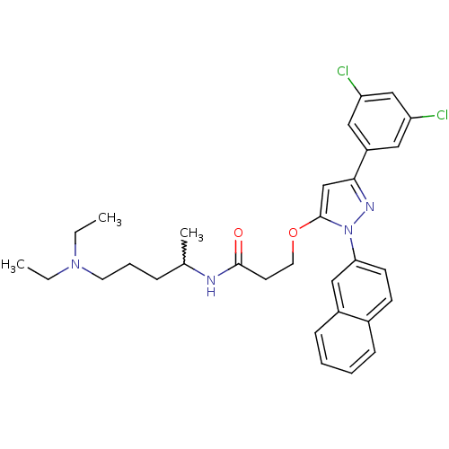 Chemical structure of BindingDB Monomer ID 50197981