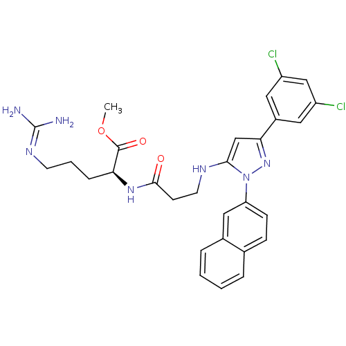 Chemical structure of BindingDB Monomer ID 50197984