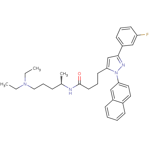 Chemical structure of BindingDB Monomer ID 50197985