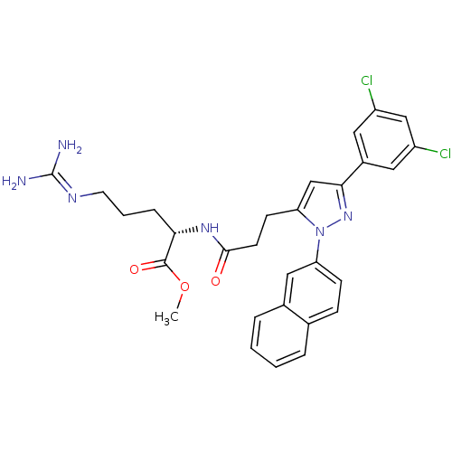 Chemical structure of BindingDB Monomer ID 50197986