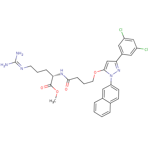Chemical structure of BindingDB Monomer ID 50197987