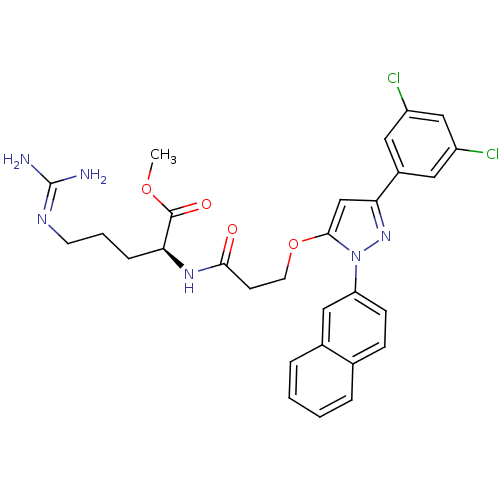 Chemical structure of BindingDB Monomer ID 50197993
