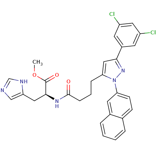 Chemical structure of BindingDB Monomer ID 50197994