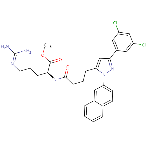 Chemical structure of BindingDB Monomer ID 50197995