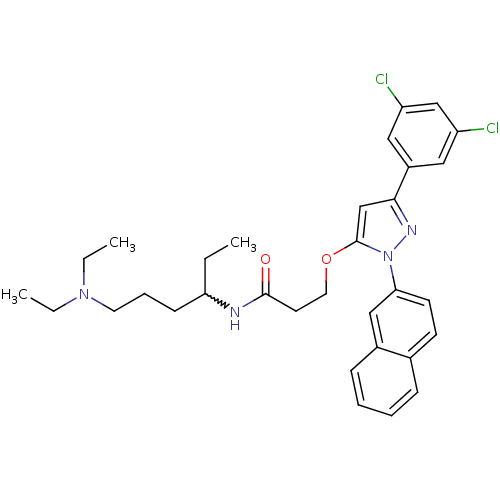 Chemical structure of BindingDB Monomer ID 50197996
