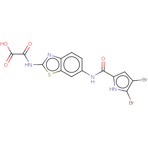 Chemical structure of BindingDB Monomer ID 50198237