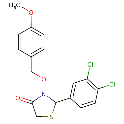 Chemical structure of BindingDB Monomer ID 50198255