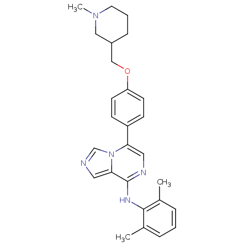 Chemical structure of BindingDB Monomer ID 50198353