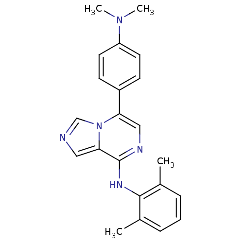 Chemical structure of BindingDB Monomer ID 50198365