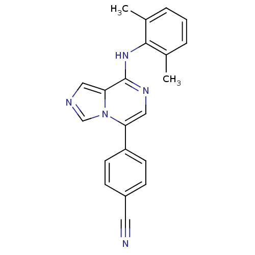 Chemical structure of BindingDB Monomer ID 50198375