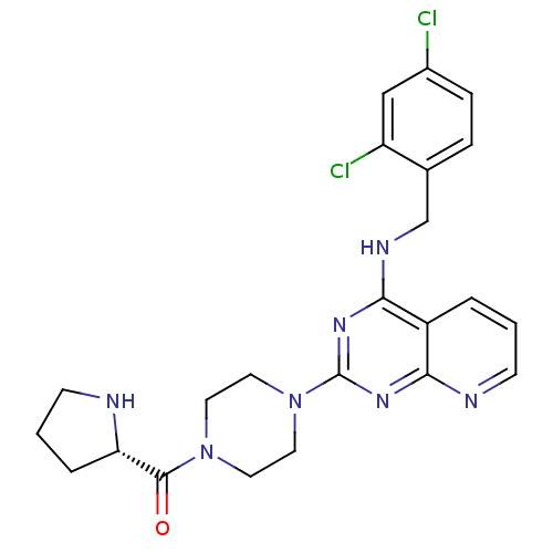 Chemical structure of BindingDB Monomer ID 50198423