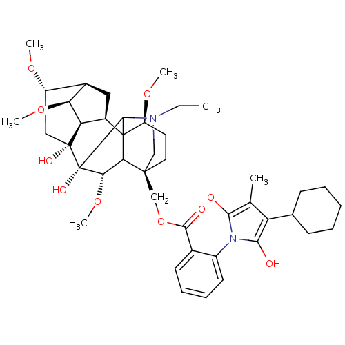 Chemical structure of BindingDB Monomer ID 50198441