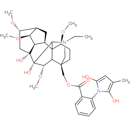 Chemical structure of BindingDB Monomer ID 50198442