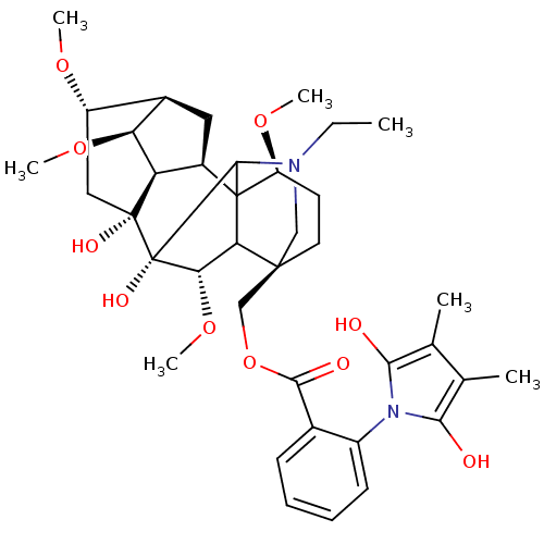 Chemical structure of BindingDB Monomer ID 50198444