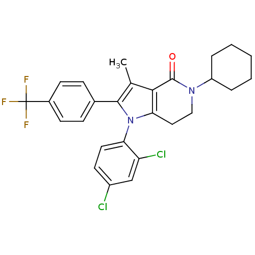 Chemical structure of BindingDB Monomer ID 50198526